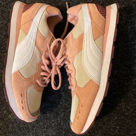 NEW Puma Sneakers soft optimal comfort uS 5.5C EuR 37.5 /shoes / Gym No Box Pink - Picture 6 of 8